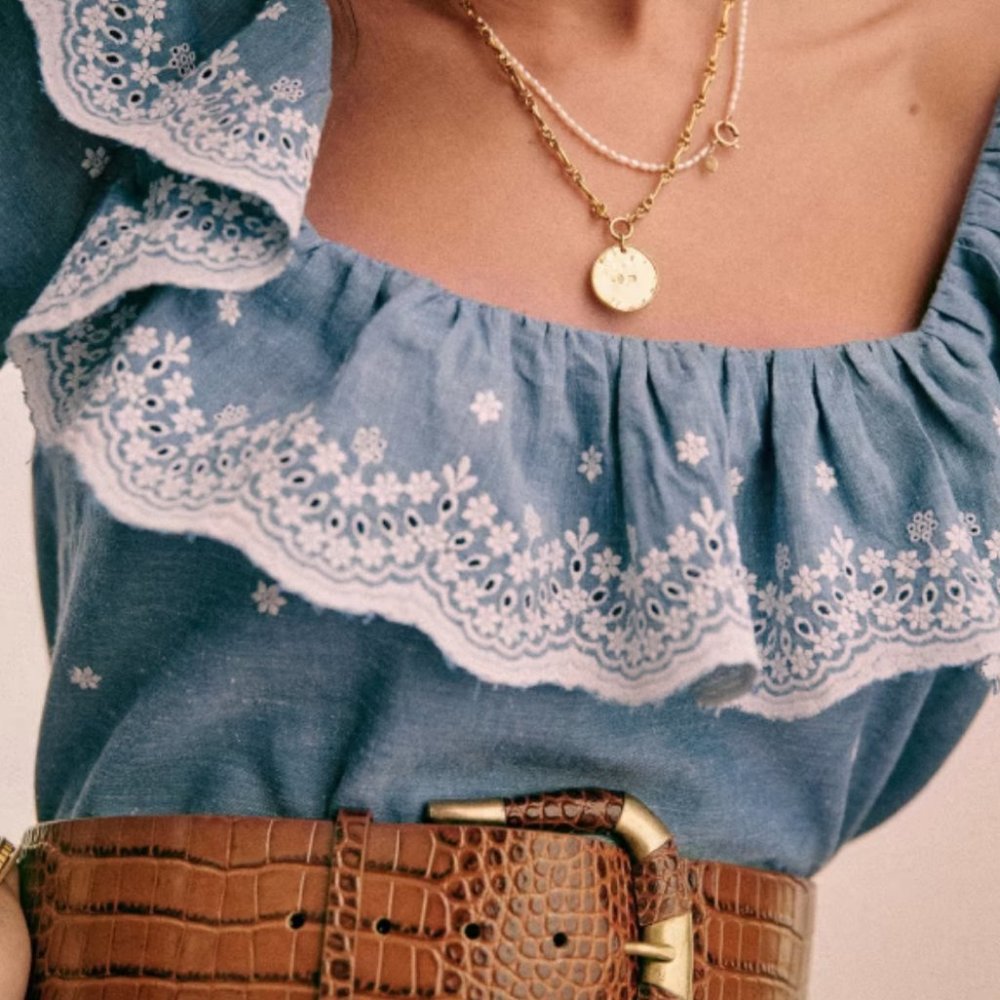 Sezane Sophie belt sz 80